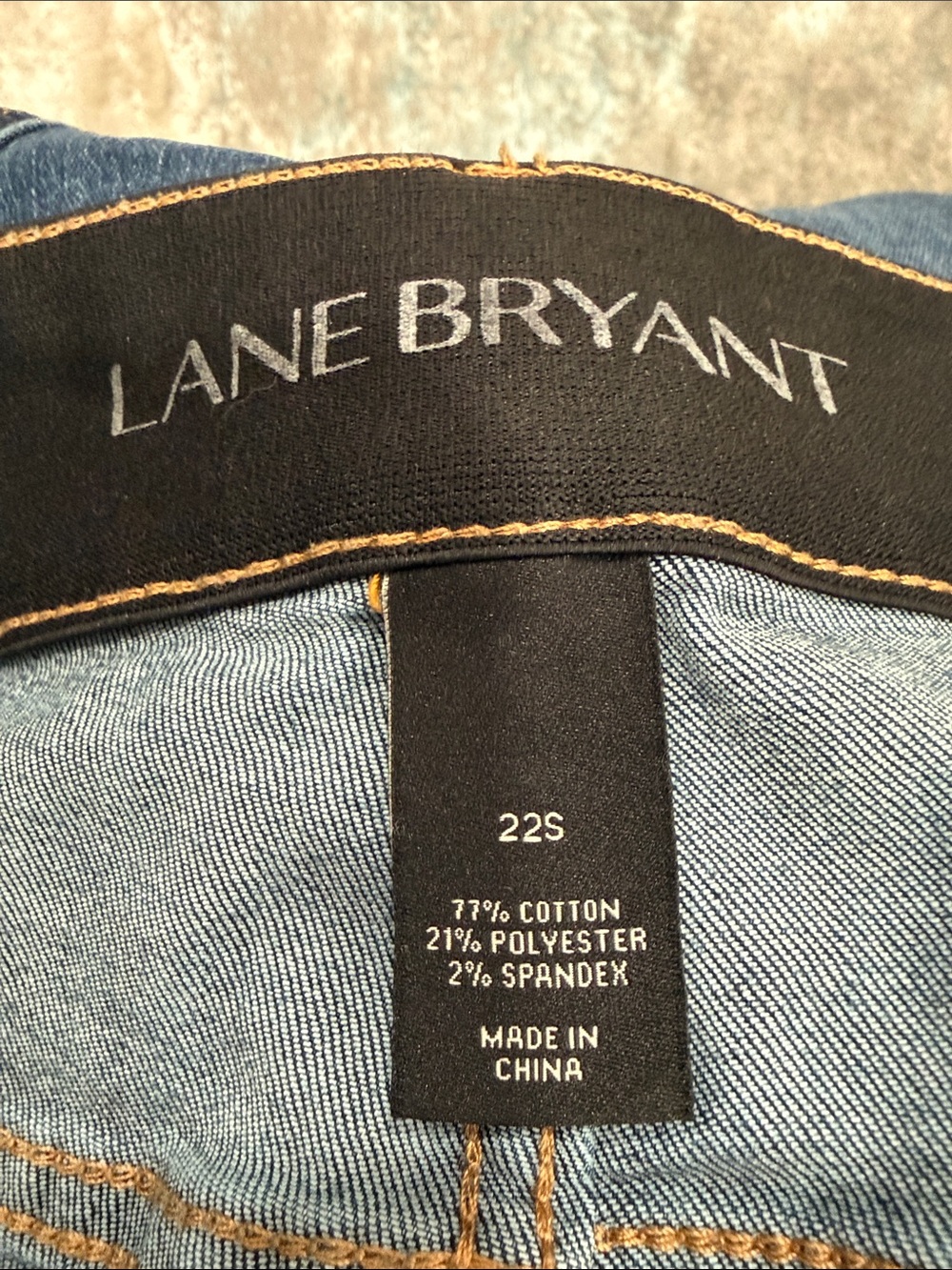 Lane Bryant Medium Blue Bootcut Jeans